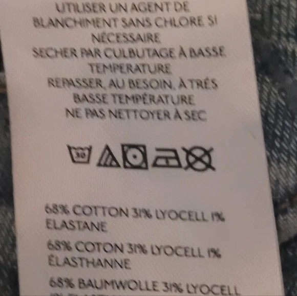 Free People/We the Free Risk Taker High Rise Straight Jeans, GUC, Sz 24, Cute!! - Picture 12 of 12